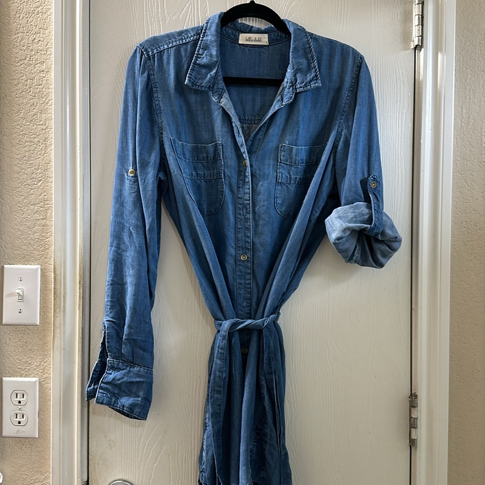 Bella Dahl Tencel Button Down Dress